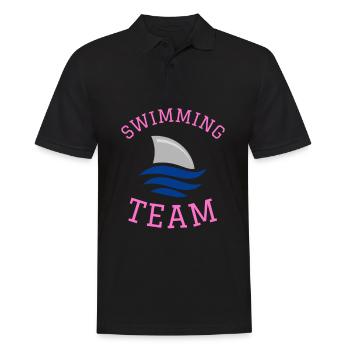 Équipe de natation de natation de compétition - Polo Homme - noir - Devant - Kai (181cm)