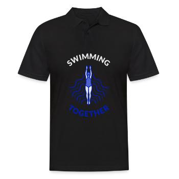 Club de natation Nager ensemble - Polo Homme - noir - Devant - Kai (181cm)