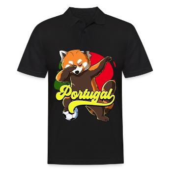 Portugal Football - Polo Homme - noir - Devant - Kai (181cm)