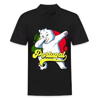 Portugal Football - Polo Homme - noir - Devant - Kai (181cm)