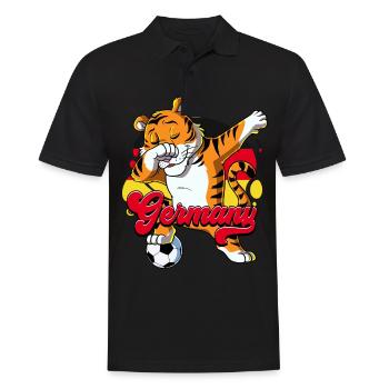 Allemagne Football - Polo Homme - noir - Devant - Kai (181cm)
