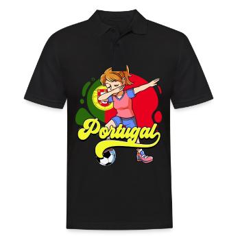 Portugal Football - Polo Homme - noir - Devant - Kai (181cm)