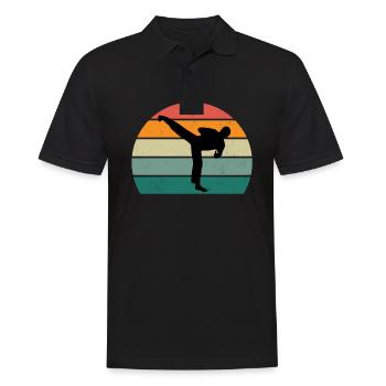Arts Martiaux Arts Martiaux Judo Aikido Karaté Boxe - Polo Homme - noir - Devant - Kai (181cm)