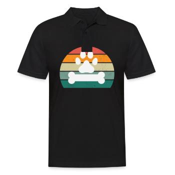 Cat Kätzchen Katzenmama Katzenpapa Frauchen Katze - Männer Poloshirt - Schwarz - Vorne - Kai (181cm)