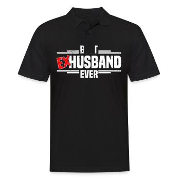 Scheidung Trennung Ehe Ex Scheidungsparty - Männer Poloshirt - Schwarz - Vorne - Kai (181cm)