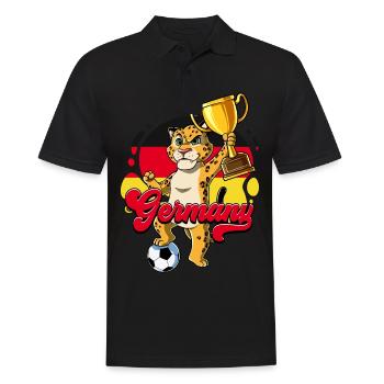 Allemagne Football - Polo Homme - noir - Devant - Kai (181cm)
