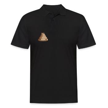 Ancient Astronaut Theory Vimana Temple - Men's Polo Shirt - black - Front - Kai (181cm)