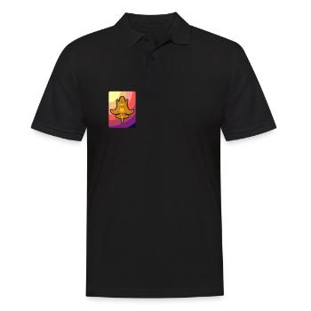 Ancient Astronaut Theory Quimbaya Airplane - Men's Polo Shirt - black - Front - Kai (181cm)