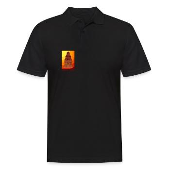 Ancient Astronaut Theory Vimana Temple - Men's Polo Shirt - black - Front - Kai (181cm)