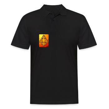 Ancient Astronaut Theory Quimbaya Airplane - Men's Polo Shirt - black - Front - Kai (181cm)