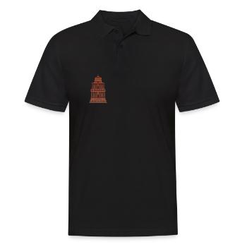 Ancient Astronaut Theory Vimana Temple - Men's Polo Shirt - black - Front - Kai (181cm)