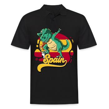 Espagne Football - Polo Homme - noir - Devant - Kai (181cm)