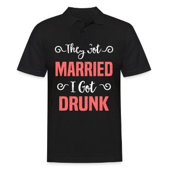 JGA Mariage Mariage Jungesellenabschied Party - Polo Homme - noir - Devant - Kai (181cm)