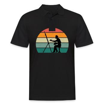 Maler Malerin Zeichnen Zeichner Zeichnerin Farbe - Männer Poloshirt - Schwarz - Vorne - Kai (181cm)