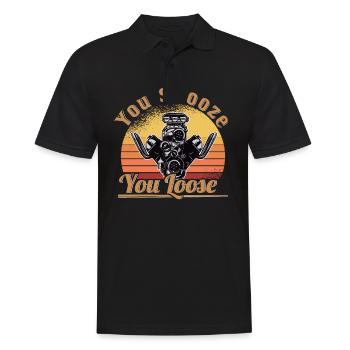 Pilote de course Racing Car Tuning Racing Motorsport - Polo Homme - noir - Devant - Kai (181cm)