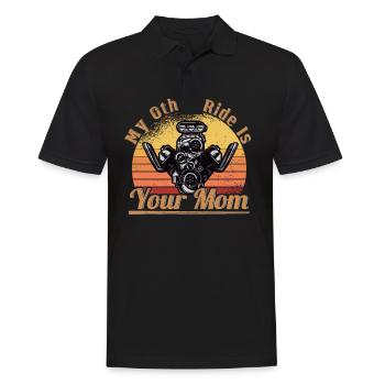 Muscel Car V8 Turbocompresseur Tuning Voiture de course - Polo Homme - noir - Devant - Kai (181cm)
