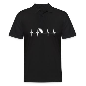 Rats rat mom rat dad house rat sewer rat - Men's Polo Shirt - black - Front - Kai (181cm)