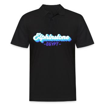 Holiday Trip Egypt Red Sea Elphinstone - Men's Polo Shirt - black - Front - Kai (181cm)