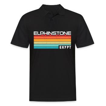 Holiday Trip Egypt Red Sea Elphinstone - Men's Polo Shirt - black - Front - Kai (181cm)