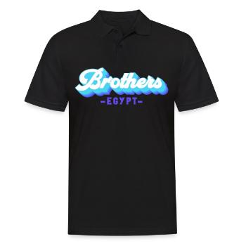 Holiday Trip Egypt Red Sea Brothers - Men's Polo Shirt - black - Front - Kai (181cm)