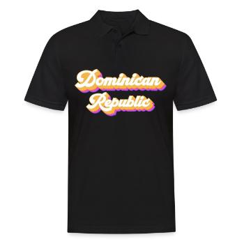 Voyage de vacances Caraïbes République dominicaine - Polo Homme - noir - Devant - Kai (181cm)