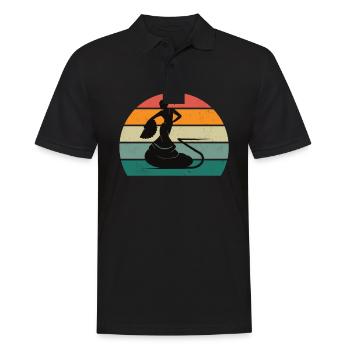 Espagne Espagnol Ibiza Majorque Minorque Madrid - Polo Homme - noir - Devant - Kai (181cm)