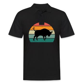 Spain Spanish Ibiza Mallorca Menorca Madrid - Men's Polo Shirt - black - Front - Kai (181cm)
