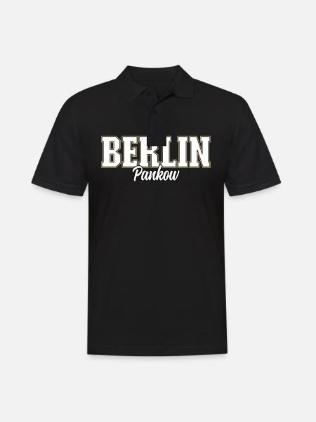 Berlin Pankow - Men's Polo Shirt - black