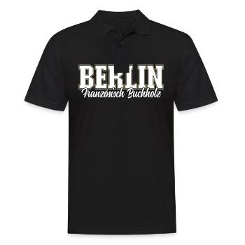 Berlin Français Buchholz - Polo Homme - noir - Devant - Kai (181cm)