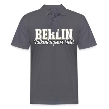 Berlin Falkenhagener Feld - Männer Poloshirt - Anthrazit - Vorne - Nico (186cm)