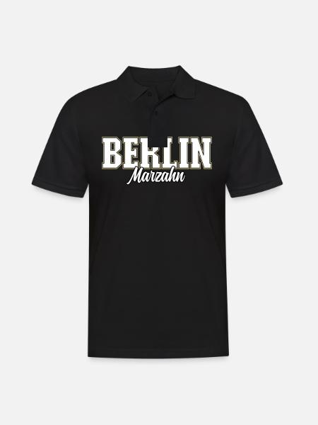 Berlin Marzahn - Men's Polo Shirt - black