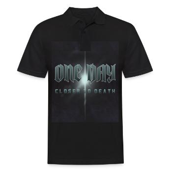 Gothic Lover One Day Closer To Death - Men's Polo Shirt - black - Front - Kai (181cm)
