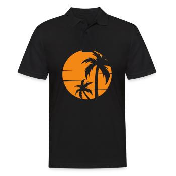 Voyageurs Voyageurs Vacanciers Vacances - Polo Homme - noir - Devant - Kai (181cm)
