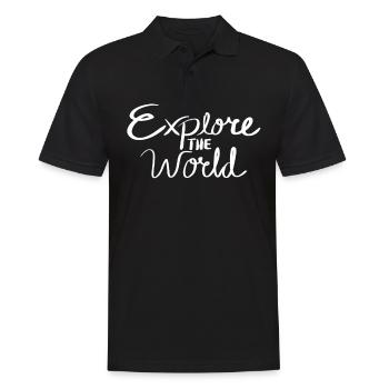 Randonneurs Randonneurs Montagnes Vallées de montagne Vallées Randonnée - Polo Homme - noir - Devant - Kai (181cm)
