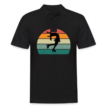 kalt kälte schnee eis schneemann schneeball winter - Männer Poloshirt - Schwarz - Vorne - Kai (181cm)