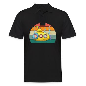 U-boater submariner submariner submarine - Men's Polo Shirt - black - Front - Kai (181cm)