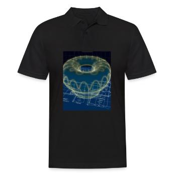 Donut Blueprint Chef Pâtissier Gâteau Cuisson - Polo Homme - noir - Devant - Kai (181cm)