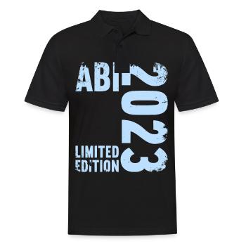 Abitur Gymnasium Femmes et Hommes Abi 2023 - Polo Homme - noir - Devant - Kai (181cm)