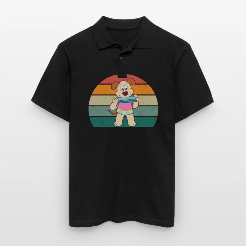 Harmonica Harmonica player Harmonicas Men's Polo Shirt