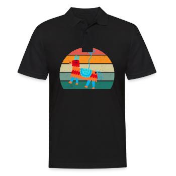 mexikanisches Essen Tacos Taco Tapas Nachos Mexiko - Männer Poloshirt - Schwarz - Vorne - Kai (181cm)