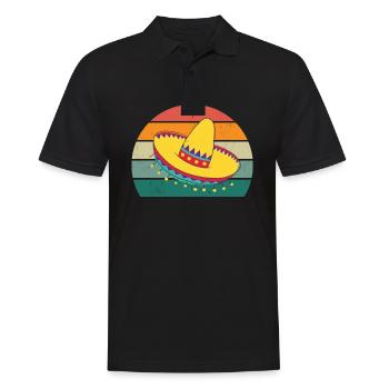 mexikanisches Essen Tacos Taco Tapas Nachos Mexiko - Männer Poloshirt - Schwarz - Vorne - Kai (181cm)