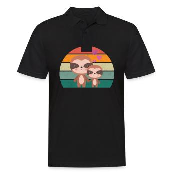 Mutti Mutter Nonna Nonni Mum Mummy Mimi Mama - Männer Poloshirt - Schwarz - Vorne - Kai (181cm)