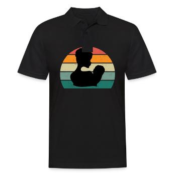 Mutti Mutter Nonna Nonni Mum Mummy Mimi Mama - Männer Poloshirt - Schwarz - Vorne - Kai (181cm)