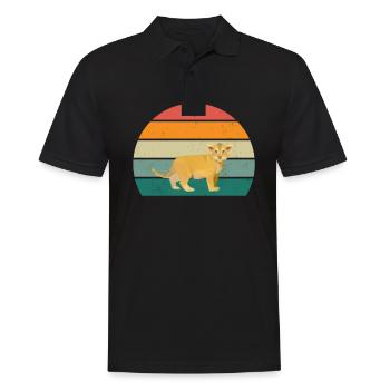 Lion Lionne Fierté des Lions Mane Lion’s Mane King Lion - Polo Homme - noir - Devant - Kai (181cm)