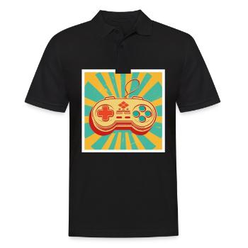Every Now And Then I Leave My Room Gamer Gaming - Männer Poloshirt - Schwarz - Vorne - Kai (181cm)
