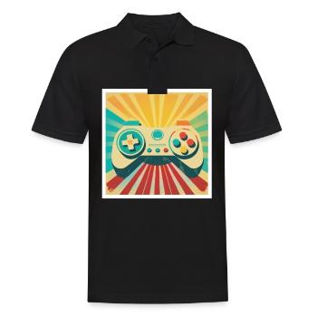 Every Now And Then I Leave My Room Gamer Gaming - Männer Poloshirt - Schwarz - Vorne - Kai (181cm)