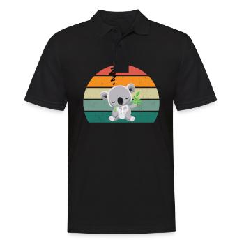 Koalas Koala Bear Australia Marsupial Pouch Koala - Polo Homme - noir - Devant - Kai (181cm)