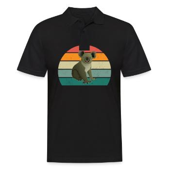Koalas Koala Bear Australia Marsupial Pouch Koala - Polo Homme - noir - Devant - Kai (181cm)