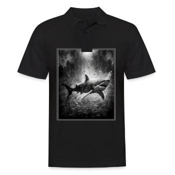 Requin Biologie marine Protection de l’environnement Conservation des espèces - Polo Homme - noir - Devant - Kai (181cm)
