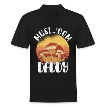 Cueilleur de champignons Chasseurs de champignons Amateurs de champignons Champignons Ferme de champignons - Polo Homme - noir - Devant - Kai (181cm)
